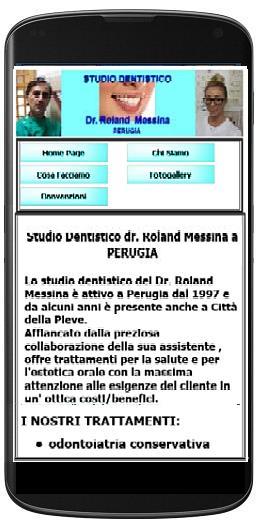 SITO WEB RESPONSIVE DESIGN x 
DENTISTA ECONOMICO A PERUGIA ORTODONZIA ODONTOIATRIA 