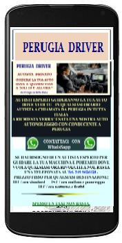 PERUGIA DRIVER AUTISTA a PERUGIA - AUTISTA  SERIO VI PORTA A PERUGIA O IN TUTTA ITALIA CON LA VOSTRA AUTO O CON LA SUA  AUTO O PULMINO - ASSISTENZA e TRASPORTO  ANZIANI  E DISABILI - GITE TURISTICHE A PERUGIA ASSISI E DINTORNI